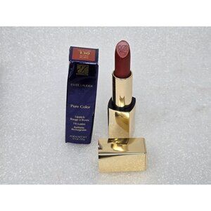 Estee Lauder Pure Color Hi-Lustre Lipstick 130 Slow Burn - Refillable 0.12 oz